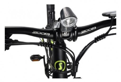 VTT Electrique SURPASS 27,5'' Noir 8 vitesses Semi-rigide Batterie 10 Ah – Image 2