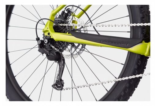 VTT Électrique Semi-Rigide Cannondale Trail Neo 4 Shimano Alivio 9V 500 Wh 29'' Jaune Highlighter – Image 3