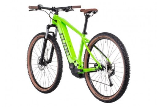 VTT Électrique Semi-Rigide Cube Reaction Hybrid Perfomance 625 Shimano Alivio 9V 625 Wh 29'' Vert Pomme 2022 – Image 2