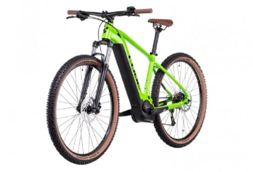VTT Électrique Semi-Rigide Cube Reaction Hybrid Perfomance 625 Shimano Alivio 9V 625 Wh 29'' Vert Pomme 2022 – Image 5