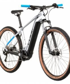 VTT Électrique Semi-Rigide Cube Reaction Hybrid Performance 500 Shimano Alivio 9V 500 Wh 29'' Argent Polar 2022