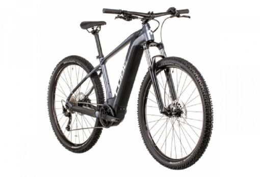 VTT Électrique Semi-Rigide Cube Reaction Hybrid Performance 500 Shimano Alivio 9V 500 Wh 29'' Gris Metallic 2022