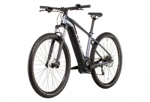 VTT Électrique Semi-Rigide Cube Reaction Hybrid Performance 500 Shimano Alivio 9V 500 Wh 29'' Gris Metallic 2022 – Image 4