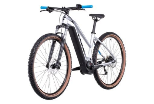 VTT Électrique Semi-Rigide Cube Reaction Hybrid Performance 500 Trapeze Shimano Alivio 9V 500 Wh 29'' Argent Polar 2022
