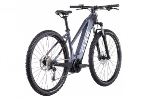 VTT Électrique Semi-Rigide Cube Reaction Hybrid Performance 625 Trapeze Shimano Alivio 9V 625 Wh 29'' Gris Metallic 2022 – Image 3