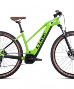 VTT Électrique Semi-Rigide Cube Reaction Hybrid Performance 625 Trapeze Shimano Alivio 9V 625 Wh 29'' Vert Shiny Apple 2022