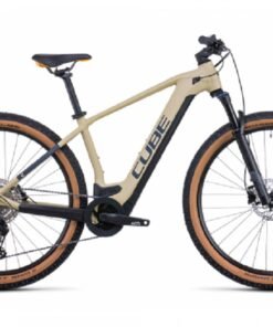 VTT Électrique Semi-Rigide Cube Reaction Hybrid Pro 625 Shimano Deore 11V 625 Wh 29'' Beige Desert 2022