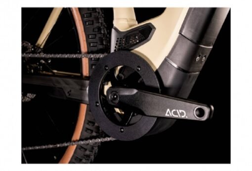 VTT Électrique Semi-Rigide Cube Reaction Hybrid Pro 625 Shimano Deore 11V 625 Wh 29'' Beige Desert 2022 – Image 3