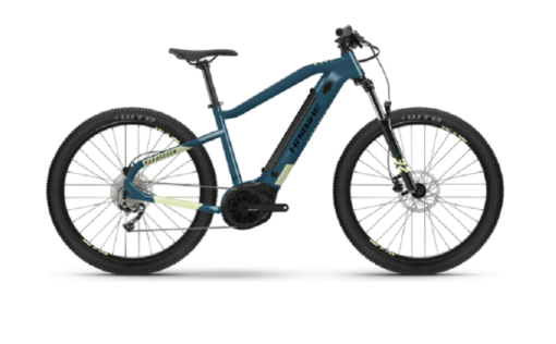 VTT Electrique Semi-Rigide Haibike HardSeven 5 27.5'' 500Wh Shimano Alivio M3100 9V Bleu  2022