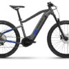VTT Electrique Semi-Rigide Haibike HardSeven 7 27.5'' 630Wh Shimano Deore 12V Gris Anthracite / Bleu 2022