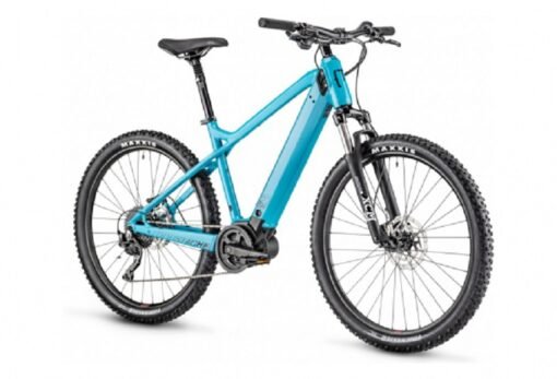 VTT Électrique Semi-Rigide Moustache Samedi 27 Off 2 Shimano Deore 10V 500 Wh 27.5'' Bleu 2022 – Image 2