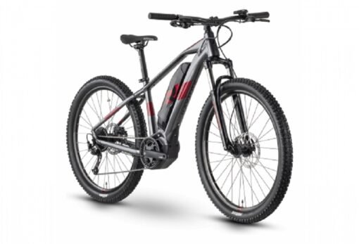 VTT Électrique Semi-Rigide R Raymon HardRay E 3.0 Shimano Altus 9V 500 Wh 27.5'' Gris Anthracite 2022 – Image 2