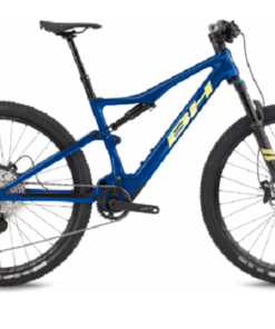VTT Électrique Tout-Suspendu BH iLynx Race Carbon LT 7.6 Shimano Deore/XT 12V 540 Wh 29'' Bleu/Jaune 2022