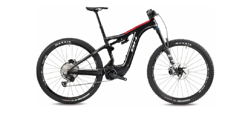 VTT Electrique Tout-Suspendu Bh Bikes Atomx Lynx Carbon Pro 9.8 Shimano SLX/XT 12V 720 Wh 29'' Noir/Rouge 2022