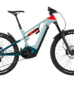 VTT Électrique Tout-Suspendu Cannondale Moterra Neo Carbon LT 2 Shimano SLX / XT 12V 750 Wh 29/27.5'' Vert Menthe