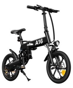 Vélo Électrique Pliable ADO A16+ 250W Noir