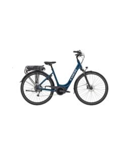 Vélo de Ville Électrique Trek Verve+ 1 Lowstep Shimano Altus 8V 500 Wh 700 mm Bleu Aquatic 2023