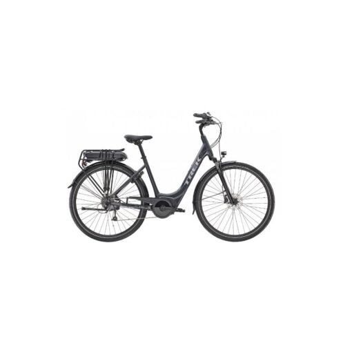 Vélo de Ville Électrique Trek Verve+ 1 Lowstep Shimano Altus 8V 500 Wh 700 mm Noir 2023