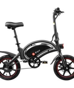 Vélo électrique DYU D3F - 14" - 240W - Guidon Pliable - Vitesse maximale de 25 km/h - Noir