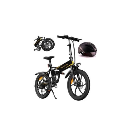Vélo électrique pliable ADO A20+ 20 vitesse max 25KM/H 36V 10.4AH blanc – Image 2