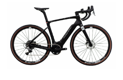 Gravel Bike Électrique Stajvélo MontAgel Sram Rival 11V 500 Wh 700 mm Noir 2022