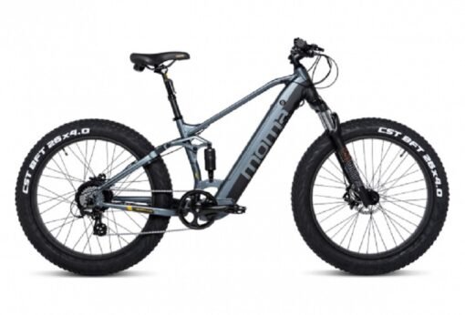 Moma Bikes VTT, FATBIKE 26 PRO, Equipped Full SHIMANO, Freins à disques Hydrauliques, Bat. Ion Lithium integrada 48V 13Ah / 160-195 cm – Image 2