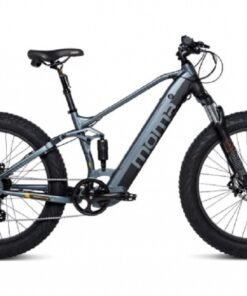 Moma Bikes VTT, FATBIKE 26 PRO, Equipped Full SHIMANO, Freins à disques Hydrauliques, Bat. Ion Lithium integrada 48V 13Ah / 160-195 cm