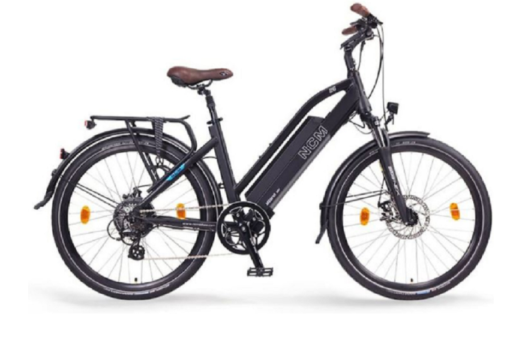 NCM Milano 26 vélo électrique, Urbain, noir mat - Shimano - Batterie 624Wh / 160cm-188cm