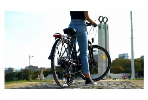 Vélo électrique URBANGLIDE M2 28 - 250 W - Batterie Amovible 36 V 10.5AH Gris – Image 3