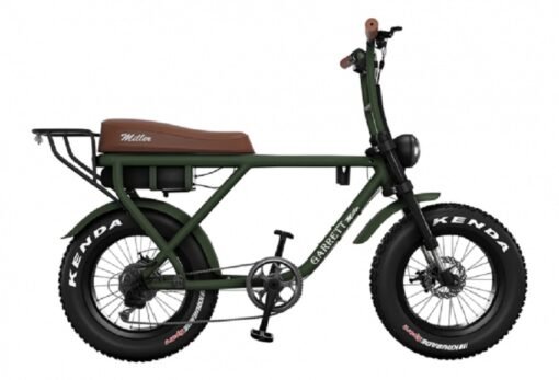 VELO ELECTRIQUE GARRETT MILLER X - URBAIN BIPLACE - VERT