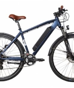 VTC Électrique Bicyklet Joseph Shimano Altus 7V 417 Wh 700 mm Bleu