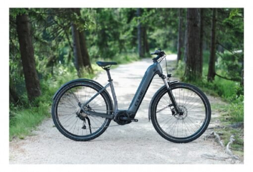 VTC Électrique Cube Nuride Hybrid Performance 625 Allroad Easy Entry Shimano Alivio 9V 625 Wh 700 mm Gris Graphite 2022 – Image 2