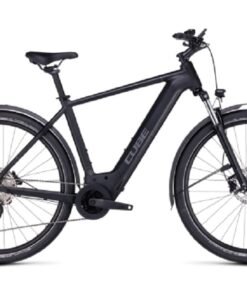 VTC Électrique Cube Nuride Hybrid Pro 750 Allroad Shimano Deore 10V 750 Wh 29'' Noir 2023