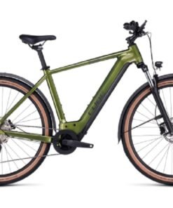 VTC Électrique Cube Nuride Hybrid Pro 750 Allroad Shimano Deore 10V 750 Wh 29'' Vert Shinymoss 2023