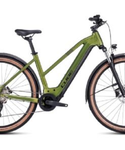 VTC Électrique Cube Nuride Hybrid Pro 750 Allroad Trapeze Shimano Deore 10V 750 Wh 29'' Vert Shinymoss 2023