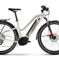 VTC Électrique Haibike Trekking 4 Mid Shimano Alivio/Altus 9V 500 Wh 27.5'' Beige Desert 2022