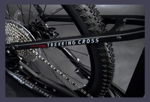 VTC Électrique Haibike Trekking 6 Cross Low Shimano Deore 10V 630 Wh 27.5'' Noir 2022 – Image 3