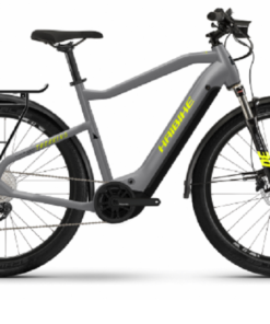  VTC Électrique Haibike Trekking 6 Lowstep i630Wh Shimano Deore 10V GRIS FONCE 2022.
