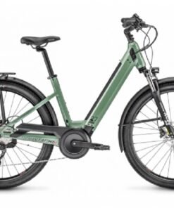 VTC Électrique Moustache Samedi 27 Xroad 1 Open Shimano Altus 9V 400 Wh 27.5'' Vert 2021
