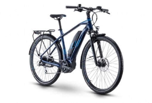 VTC Électrique R Raymon TourRay E 2.0 Shimano Acera 8V 500 Wh 700 mm Bleu 2022 – Image 2