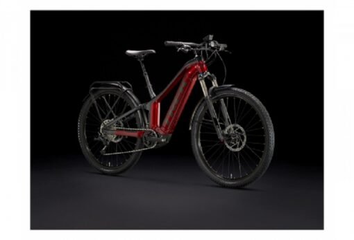 VTC Électrique Tout-Suspendu Trek Powerfly FS 4 EQ Shimano Deore 10V 625 Wh 27.5'' Rouge Crimson 2023 – Image 2