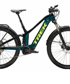 VTC Électrique Tout-Suspendu Trek Powerfly FS 4 EQ Shimano Deore 10V 625 Wh 29'' Aquatic / Noir 2023