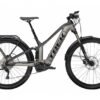 VTC Électrique Tout-Suspendu Trek Powerfly FS 4 Shimano Deore 10V 625 Wh 27.5'' Gris / Noir 2023