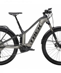 VTC Électrique Tout-Suspendu Trek Powerfly FS 4 Shimano Deore 10V 625 Wh 27.5'' Gris / Noir 2023