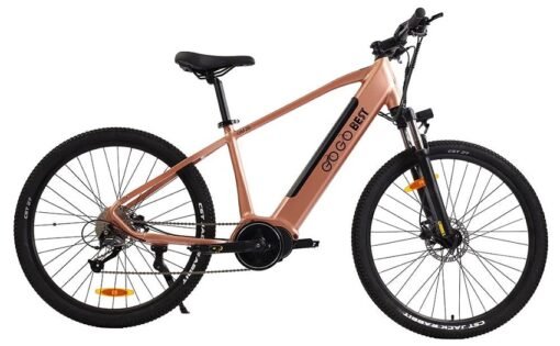 VTC électrique GM26 250W 27.5" Mid-Drive Moteur 10Ah 25km/h 60km Argent – Image 3
