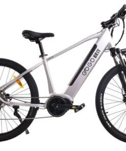 VTC électrique GM26 250W 27.5" Mid-Drive Moteur 10Ah 25km/h 60km Argent