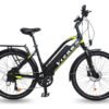 VTC électrique URBANBIKER VIENA Jaune/Noir - Batterie 840 Wh Moteur 250W.