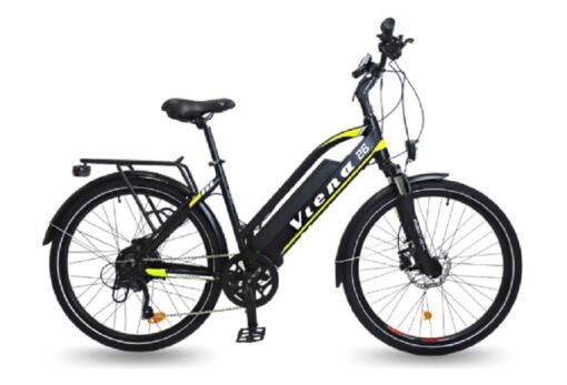 VTC électrique URBANBIKER VIENA Jaune/Noir - Batterie 840 Wh Moteur 250W.
