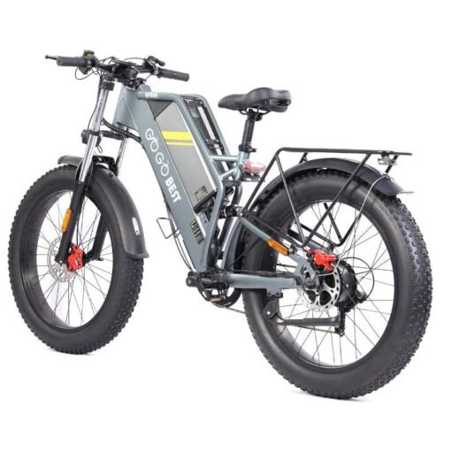 VTT Électrique Gogobest GF650 1000W 26'' Fat Bike 48V 20Ah 45km/h 100km – Image 3