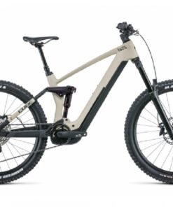 VTT Électrique Tout-Suspendu Cube Stereo Hybrid 160 HPC SL 750 Shimano Deore/XT 12V 750 Wh 27.5'' Beige Désert 2022